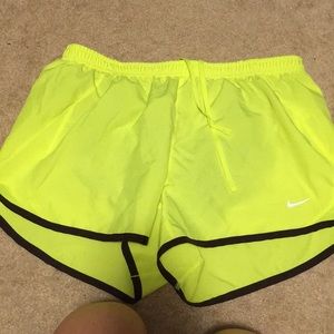 Nike Fluorescent Running Shorts 